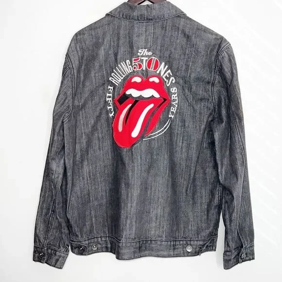 The Rolling Stones 50 Year Denim Jacket - Picture 4 of 6